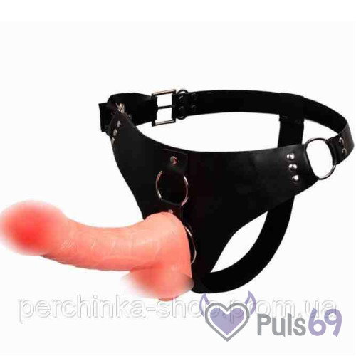 Страпон с мошонкой Baile Ultra Passionate Harness Страпон с мошонкой Baile Ultra Passionate Harness