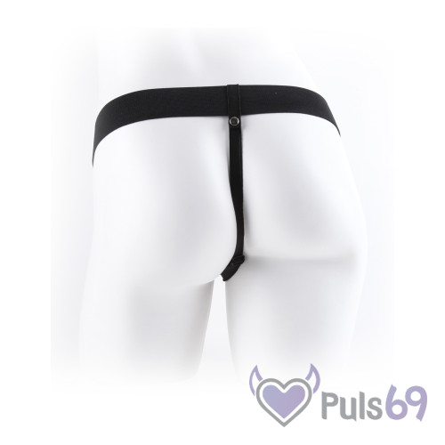 Реалистичный полый страпон Hollow Strap-On with Balls 9 Реалистичный полый страпон Hollow Strap-On with Balls 9