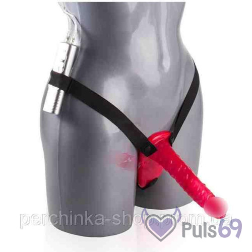 Женский двойной страпон Bad Kitty Strap-on Duo от Orion