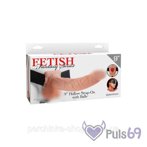 Реалистичный полый страпон Hollow Strap-On with Balls 9 Реалистичный полый страпон Hollow Strap-On with Balls 9