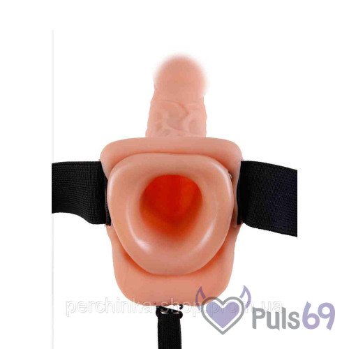 Реалистичный полый страпон Hollow Strap-On with Balls 9 Реалистичный полый страпон Hollow Strap-On with Balls 9