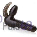 Женский безремневой страпон Strapless With Anal Stimulator от Pipedream