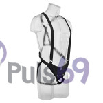 Реалистичный страпон фаллопротез King Cock 11 '' Hollow Strap-on Suspender System