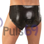 Мужские трусики с анальным стиммулятором The Latex Collection Latex Briefs от Orion