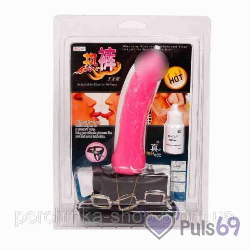 Страпон Baile Jessica Strap-on с вибрацией Страпон Baile Jessica Strap-on с вибрацией
