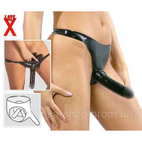 Женский страпон The Latex Collection Ecstasy Slip от Orion