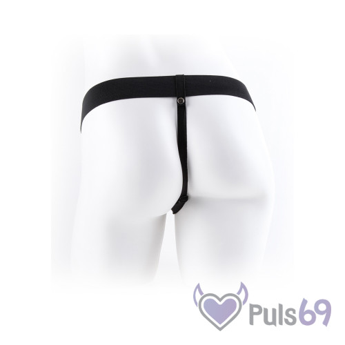 Реалистичный полый страпон Vibrating Hollow Strap-On with Balls 9 Реалистичный полый страпон Vibrating Hollow Strap-On with Balls 9