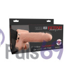 Реалистичный полый страпон с вибрацией Pipedream Fetish Fantasy 7