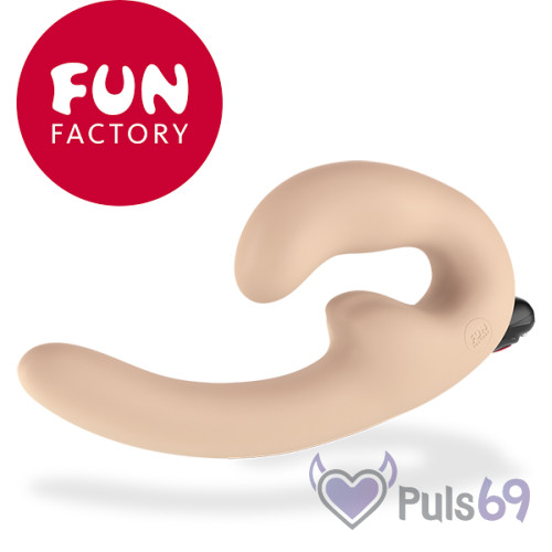 Безремневой страпон с вибрацией Fun Factory Sharevibe