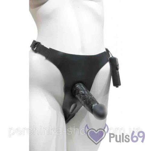 Женский страпон Queeny Love Black Strap-on от Orion
