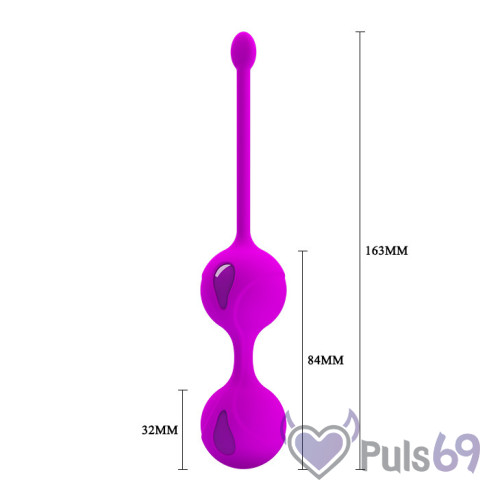 Вагинальные шарики Pretty Love Orgasm Ball, со смещенным центром тяжести Вагинальные шарики Pretty Love Orgasm Ball, со смещенным центром тяжести