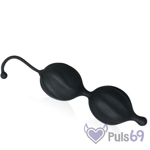 Вагинальные шарики со смещенным центром тяжести Black Velvets Balls от Orion
