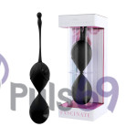 Вагинальные шарики Vibe Therapy Fascinate, черные, оригинал