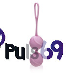 Вагинальные шарики для тренировок Odeco, premium Silicone Balls, розовые