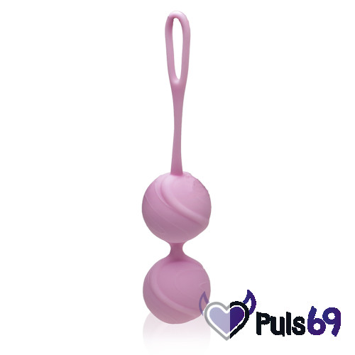 Вагинальные шарики для тренировок Odeco, premium Silicone Balls, розовые
