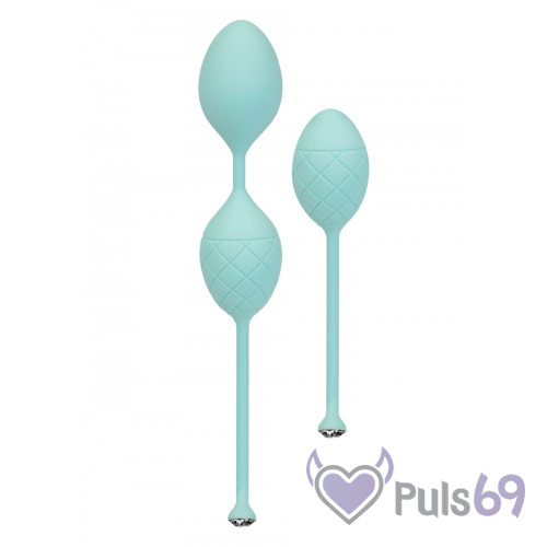 Набор вагинальных шариков со смещенным центром тяжести Pillow Talk Frisky Pleasure Balls Pink