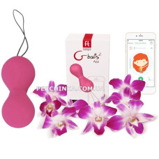 Вагинальный тренажер Gvibe G-Balls 2 Pink App Ready Вагинальный тренажер Gvibe G-Balls 2 Pink App Ready