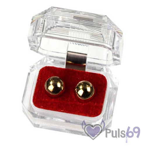 Вагинальные шарики Gold Balls In Presentation Box от Scala Вагинальные шарики Gold Balls In Presentation Box от Scala