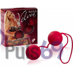 Вагинальные шарики Red Balls Velvet от Orion