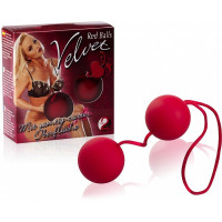 Вагинальные шарики Red Balls Velvet от Orion Вагинальные шарики Red Balls Velvet от Orion