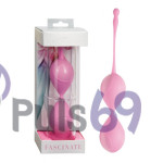 Вагинальные шарики Vibe Therapy Fascinate, розовые, оригинал