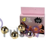 Вагинальные шарики 4 Gold Vibro Balls от Scala