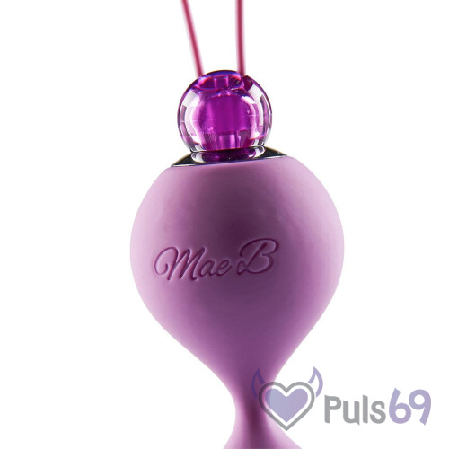 Вагинальные шарики с вибрацией Lovely Vibes Vibrating Love Balls от Mae B Вагинальные шарики с вибрацией Lovely Vibes Vibrating Love Balls от Mae B