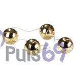 Вагинальные шарики 4 Gold Vibro Balls от Scala