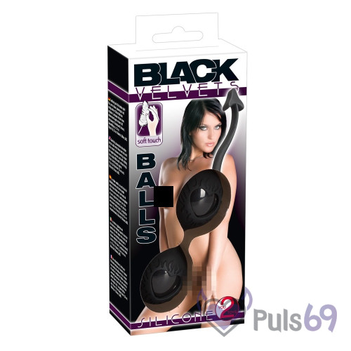 Вагинальные шарики со смещенным центром тяжести Black Velvets Balls от Orion Вагинальные шарики со смещенным центром тяжести Black Velvets Balls от Orion