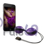 Вагинальные шарики с подключением к смартфону Amor Vibratissimo Duo Balls