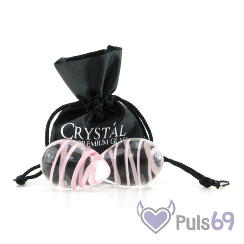 Вагинальные шарики NSNovelties Crystal Premium Glass Eggs Вагинальные шарики NSNovelties Crystal Premium Glass Eggs
