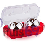 Вагинальные шарики Duotone Balls, Silver