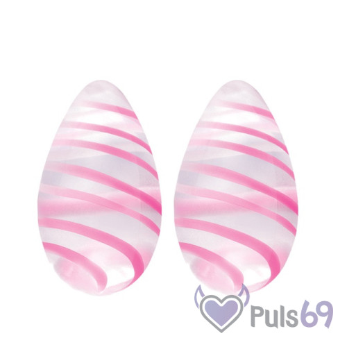 Вагинальные шарики NSNovelties Crystal Premium Glass Eggs