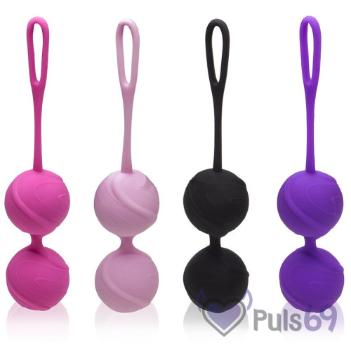 Вагинальные шарики для тренировок Odeco, premium Silicone Balls, розовые Вагинальные шарики для тренировок Odeco, premium Silicone Balls, розовые