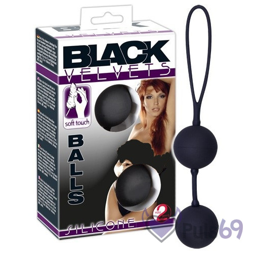 Вагинальные шарики со смещенным центром тяжести Black Velvets Balls от Orion Вагинальные шарики со смещенным центром тяжести Black Velvets Balls от Orion