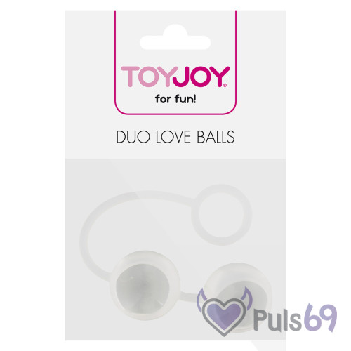 Вагинальные шарики Duo Love Balls от Toy Joy Вагинальные шарики Duo Love Balls от Toy Joy