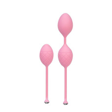 Набор вагинальных шариков со смещенным центром тяжести Pillow Talk Frisky Pleasure Balls Pink