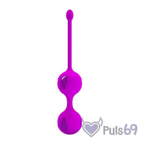 Вагинальные шарики Pretty Love Orgasm Ball, со смещенным центром тяжести