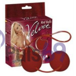 Вагинальные шарики Red Balls Velvet от Orion