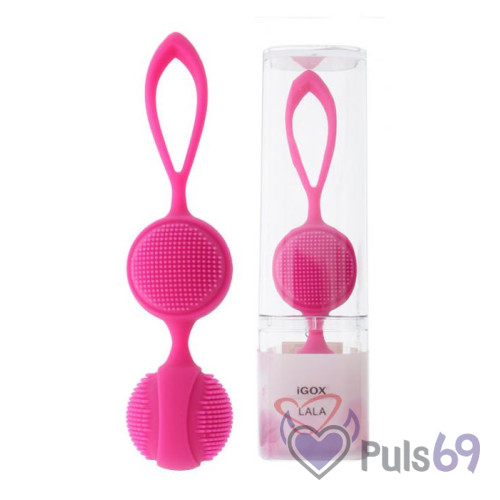 Вагинальные шарики Lala Pink от iGox (premium) Вагинальные шарики Lala Pink от iGox (premium)