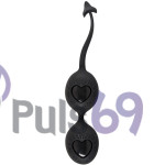 Вагинальные шарики со смещенным центром тяжести Black Velvets Balls от Orion