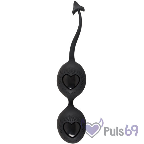Вагинальные шарики со смещенным центром тяжести Black Velvets Balls от Orion