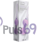 Вагинальные шарики  с вибрацией Lovely Vibes Vibrating Love Balls от Mae B