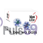 Стеклянные вагинальные шарики Glass Ben Wa Balls от Adam & Eve