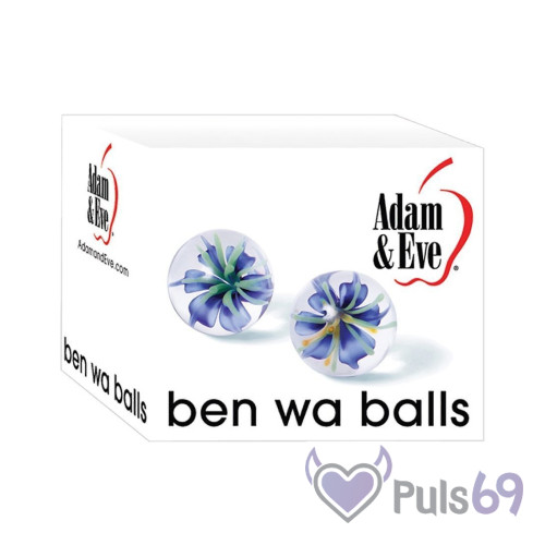 Стеклянные вагинальные шарики Glass Ben Wa Balls от Adam & Eve Стеклянные вагинальные шарики Glass Ben Wa Balls от Adam & Eve