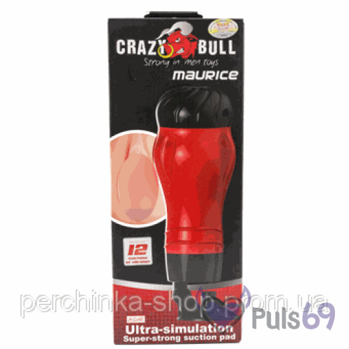 Мастурбатор Crazy Bull Maurice с вибрацией на присоске от Baile Мастурбатор Crazy Bull Maurice с вибрацией на присоске от Baile