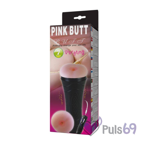 Мастурбатор - попка Pink Butt с вибрацией от Baile Мастурбатор - попка Pink Butt с вибрацией от Baile