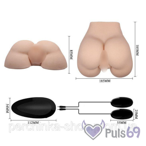 Мужской мастурбатор с вибрацией Crazy Bull The Realistic Vagina and Anal от Baile Мужской мастурбатор с вибрацией Crazy Bull The Realistic Vagina and Anal от Baile