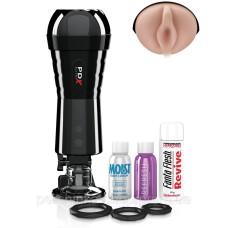 Мастурбатор с вибрацией и вакуумной стимуляцией PDX Elite Cock Compressor Vibrating Stroker от Pipedream Мастурбатор с вибрацией и вакуумной стимуляцией PDX Elite Cock Compressor Vibrating Stroker от Pipedream