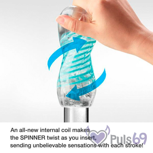 Мужской мастурбатор Tenga Spinner Shell Tetra (Япония) Мужской мастурбатор Tenga Spinner Shell Tetra (Япония)